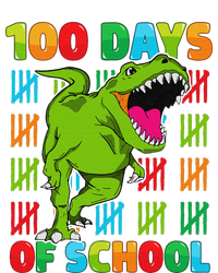 Dinosaur T Rex Happy 100th Day Of School Dino 100 Days Poster