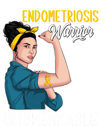 Endometriosis Awareness Warrior Unbreakable Support Gift Baby Bodysuit