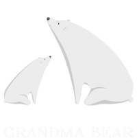 Grandma Bear Tee Funny Vintage Polar Bear Mother's Day Gift Great Gift Kids Sweatshirt