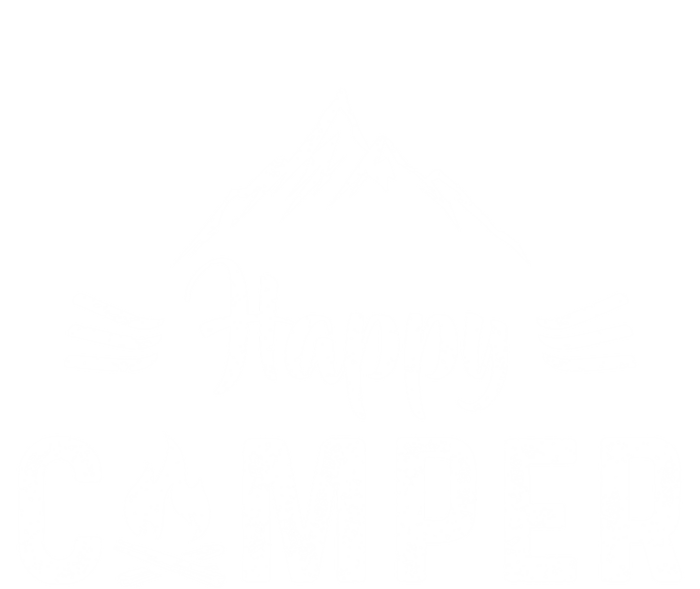 Happy Camper Cool Gift For Camping Lovers Cool Gift USA-Made Snowflake Beanie