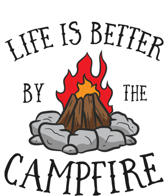 Life Is Better By The Campfire Scouts Camping Campfire Gift Bumper Sticker