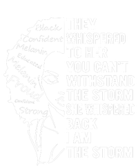 They Whispered To Her You Cannot Withstand The Storm Black History Month African Women's Pullover Hoodie