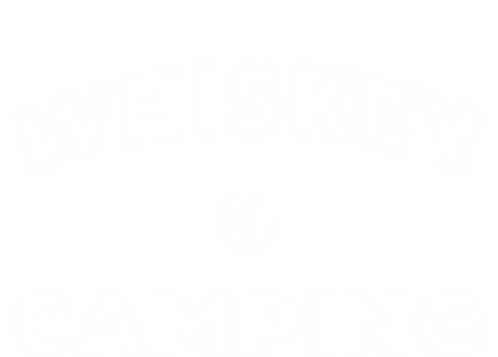 Whiskey And Camping Camping Gift Roadtrip Gift T-Shirt