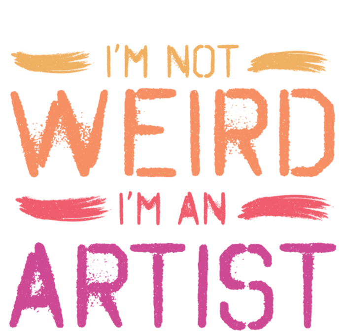 I'm Not Weird I'm An Artist Cool Graphic Designer Art Gift Tote Bag