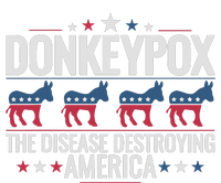 Funny Anti Biden Donkey Pox The Disease Destroying America T-Shirt