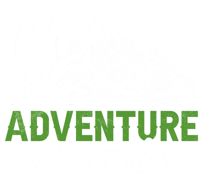 Adventure Awaits Camping Gift Performance Fleece Hoodie