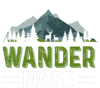 Wander More Camping Vintage Retro T-Shirt