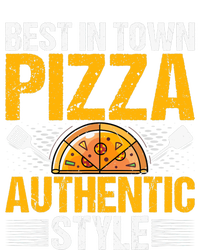 Best In Town Pizza Authentic Style Funny Baker Pizza Chef T-Shirt