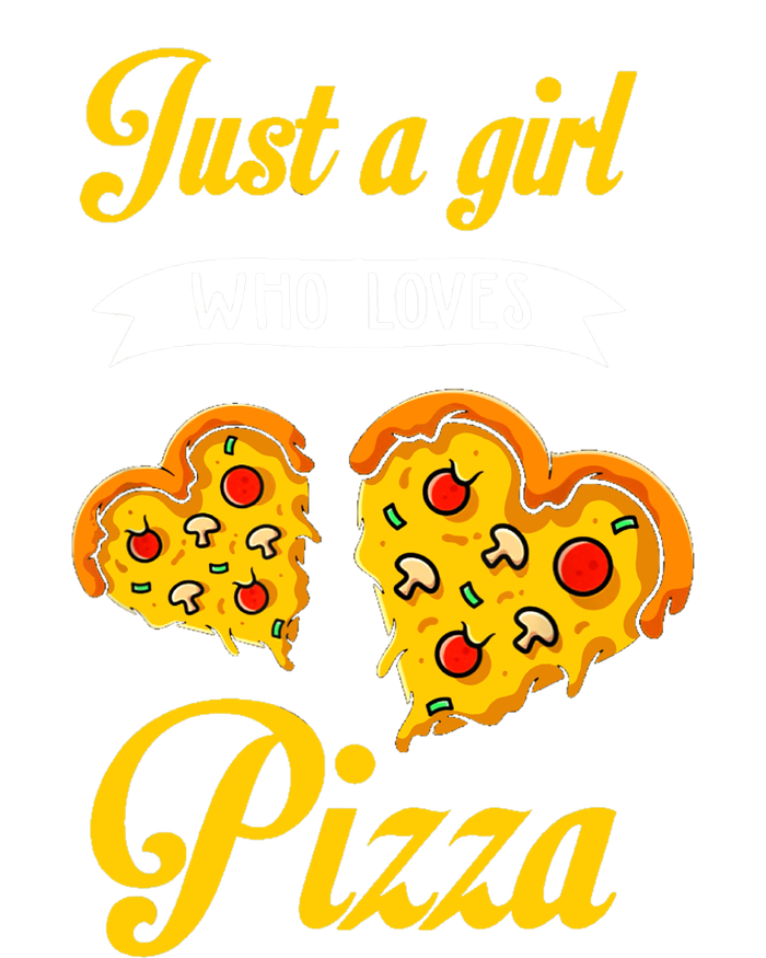 Just A Girl Who Loves Pizza Funny Pizza Lover Girls Wo Kids Long Sleeve Shirt