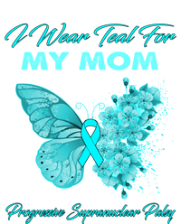 I Wear Teal For My Mom Progressive Supranuclear Palsy Cool Gift Toddler Long Sleeve Shirt