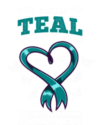 I Wear Teal For My Mom Scleroderma Awareness Meaningful Gift Premium T-Shirt