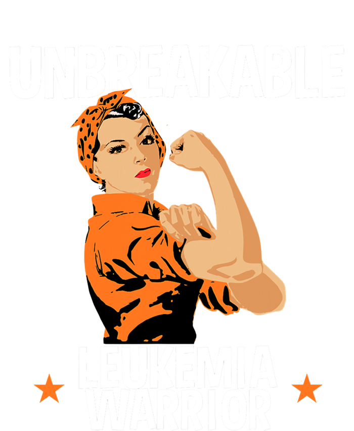 Leukemia Warrior Unbreakable Gift Awareness Gift Meaningful Gift Women's T-Shirt