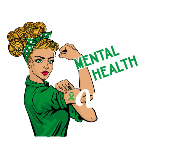 Mental Health Warrior Unbreakable Awareness Day Girls Cool Gift Coaster