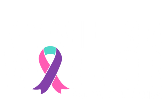 My Wife Is A Warrior Thyroid Cancer Awareness Funny Gift T-Shirt