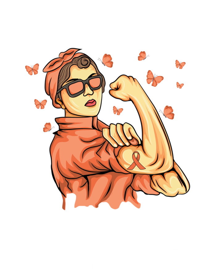 Uterine Cancer Warrior Unbreakable Uterine Cancer Awareness Cool Gift T-Shirt