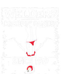 Droppin' Panties Funny Dirty Badass Welder Welding Tee T-Shirt