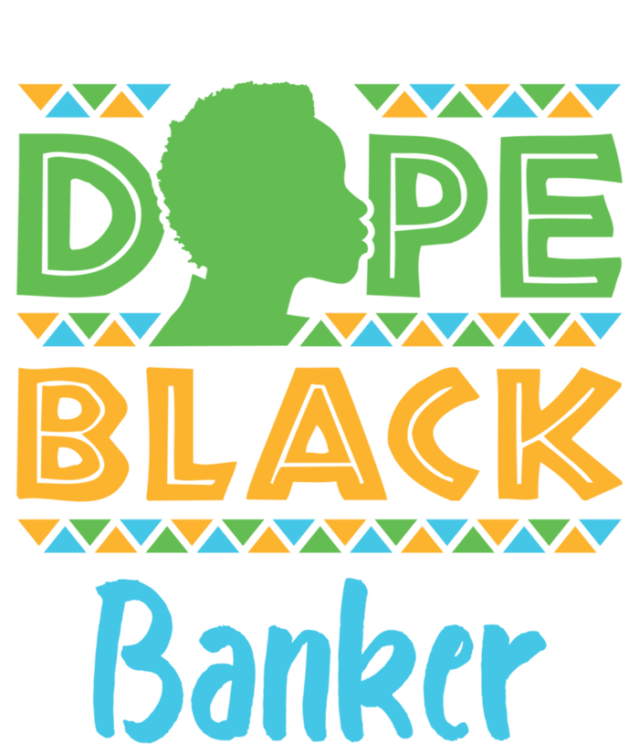 Dope Black Banker Banking Staff African American Afrocentric Gift Softstyle Adult Sport Polo