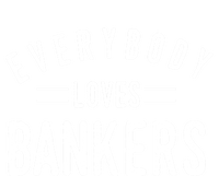 Everybody Loves Bankers Banking Teller Cool Fun Gift Striped Beanie with Solid Band