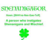 Shenanigator Four Leaf Clover Saint Patrick Day Gift Women's T-Shirt