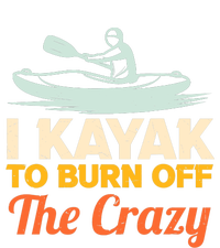 I Kayak To Burn Off The Crazy 7 Panel Mesh Trucker Snapback Hat