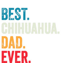 Best Chihuahua Dad Ever Retro Vintage Sunset T-Shirt