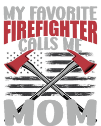 MY FEVORIT FIREFIGHTER CALLS ME MOM The Baniff Cuffed Pom Beanie