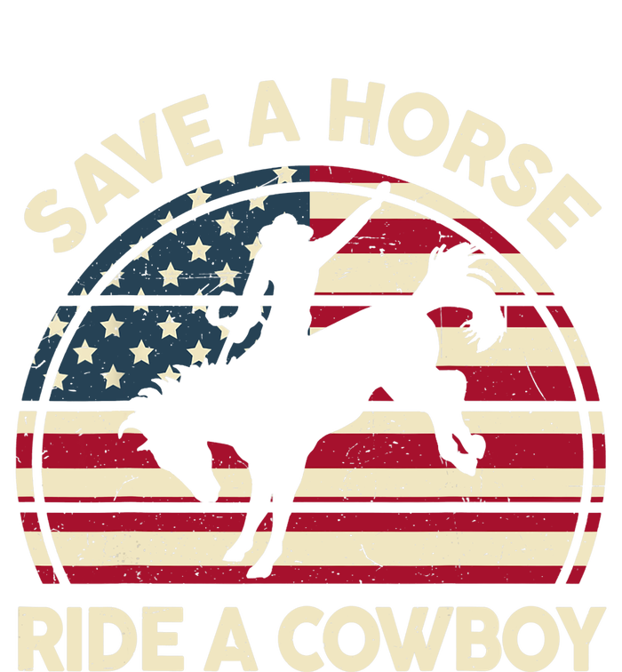 HorseShirt Save A Horse Ride A Cowboy Funny Gift Girl Wo T-Shirt