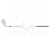 Zero Putts Given Golfer Golf Player Jokes Funny Golf Grommeted Golf Towel