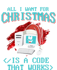 All I Want For Christmas Is A Code That Works Cool Gift Programming Gift Kids T-Shirt