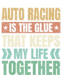 Auto Racing Keeps My Life Together Car Racing Funny Gift Short Acrylic Beanie