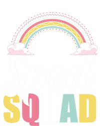 Sped Teacher Sped Squad Rainbow Special Education Teacher Gift Doggie Tank