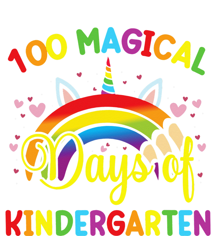 100th Day of Kindergarten For Girls 100 Magical Days Snapback Five-Panel Rope Hat