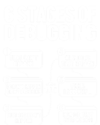 6 Stages Of Debugging Full Stack Coder Software Developer Gift T-Shirt