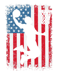 American Flag Basketball Funny Sports Player T-Shirt