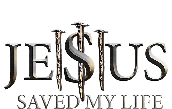 Jesus Saved My Life Christian Religious Believer Cooling Performance Crew T-Shirt