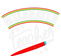 Melanated Teacher Black Teacher Pride Black History Month T-Shirt