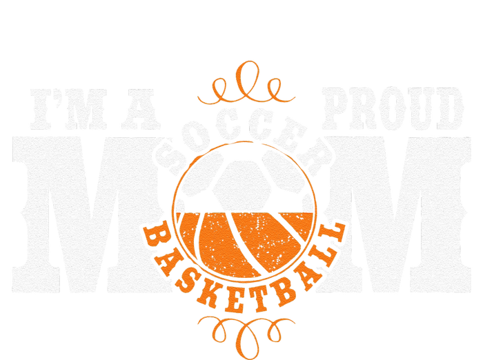 Combined Sports I'm a Proud Basketball Soccer Mom Doggie Tank