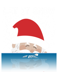 Let It Snow Cocaine Santa Sweater White Christmas Gift Funny Gift V-Neck T-Shirt