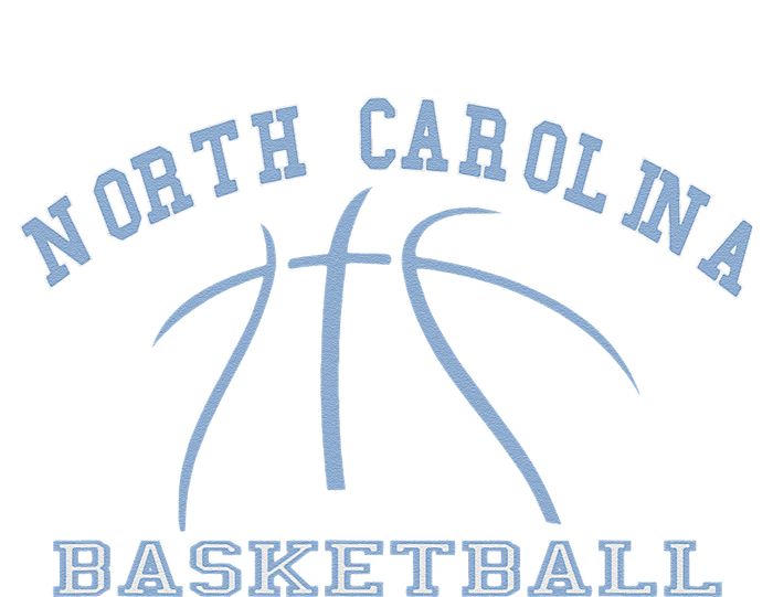 North Carolina Basketball Camp Fan Hoops Graphic NC Gear T-Shirt