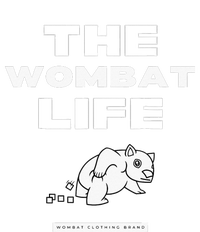 The Wombat Life Funny Animal Zoo Australia Toddler Hoodie