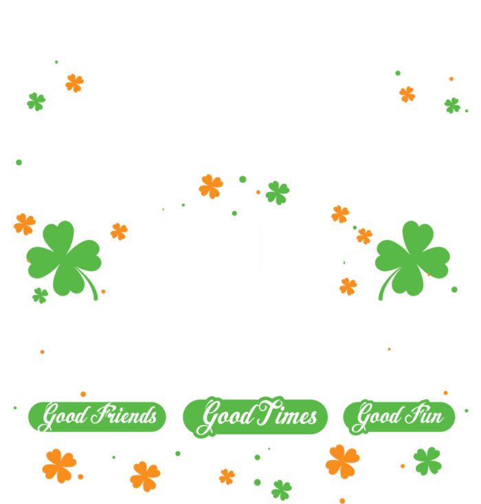 Mcnamara House Of Shenanigans Personalized St Patricks Day Cool Gift Women's Racerback Tank