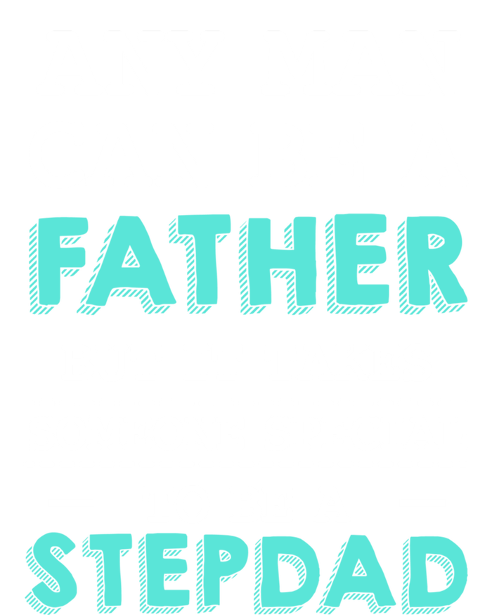 Any Can Be Father Someone Special Stepdad Father's Day Gift Valucap Bio-Washed Visor