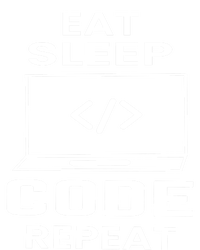 Eat Sleep Code Repeat Programmer Software Developer Coder Meaningful Gift T-Shirt