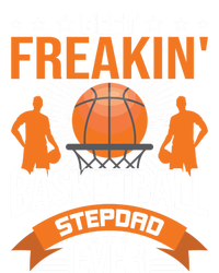 Best Freakin' Basketball Stepdad Ever Stepdad Cool Gift Button