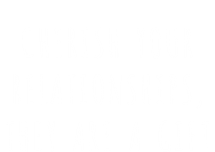 Cherish Your Relationships They Are A Gift Great Gift Short Acrylic Beanie