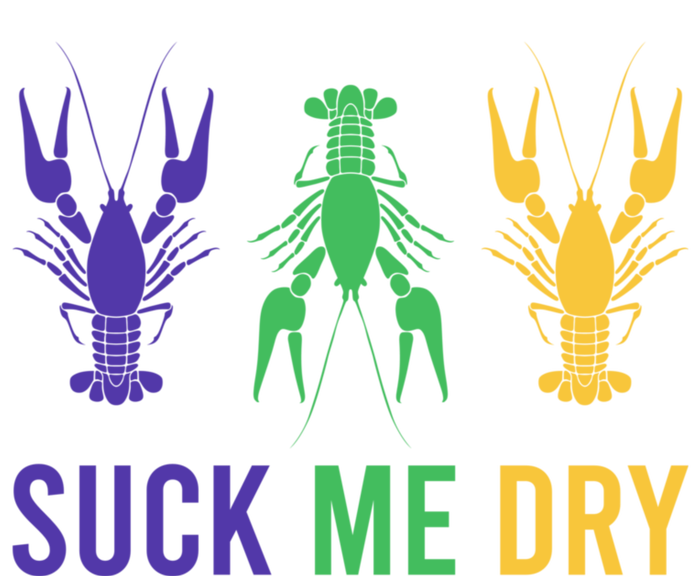 Mardi Gras Funny Suck Me Dry Crawfish Carnival Party Impact Tech Backpack