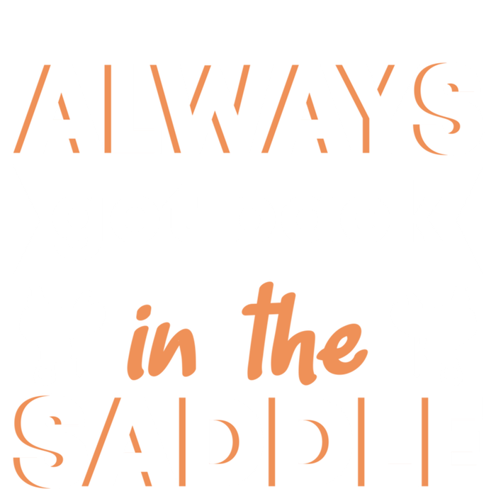 Equestrian Always Get Back In The Saddle Horse Riding Gift Short Acrylic Beanie