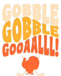 Thanksgiving Hockey Player Ice Hockey Gobble Goal T-Shirt