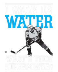 I Walk On Water Ice Hockey Player Skating T-Shirt