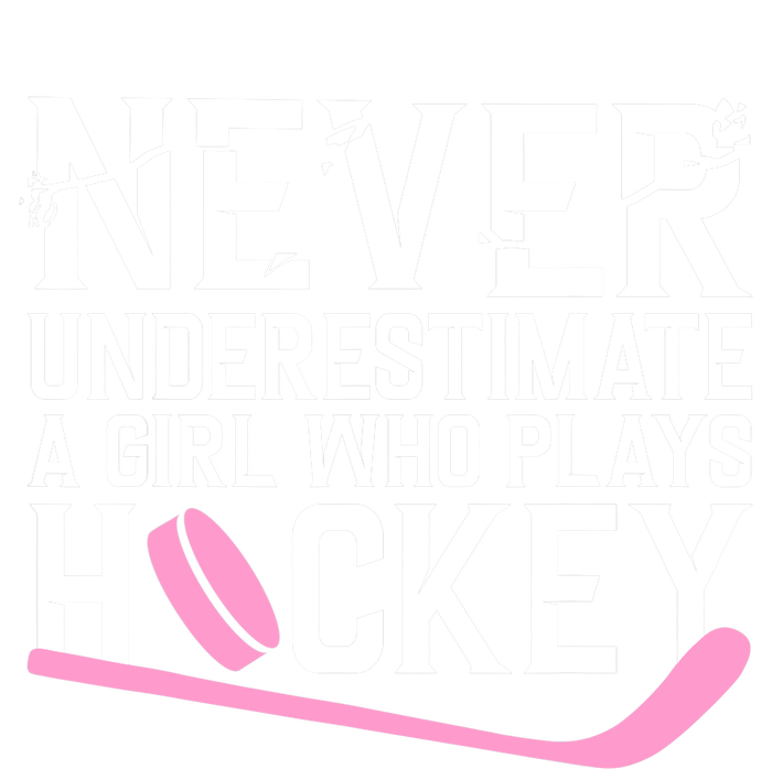 Funny Hockey For Wo Girls Ice Hockey Player Hockey Lovers Adult ChromaSoft Performance T-Shirt